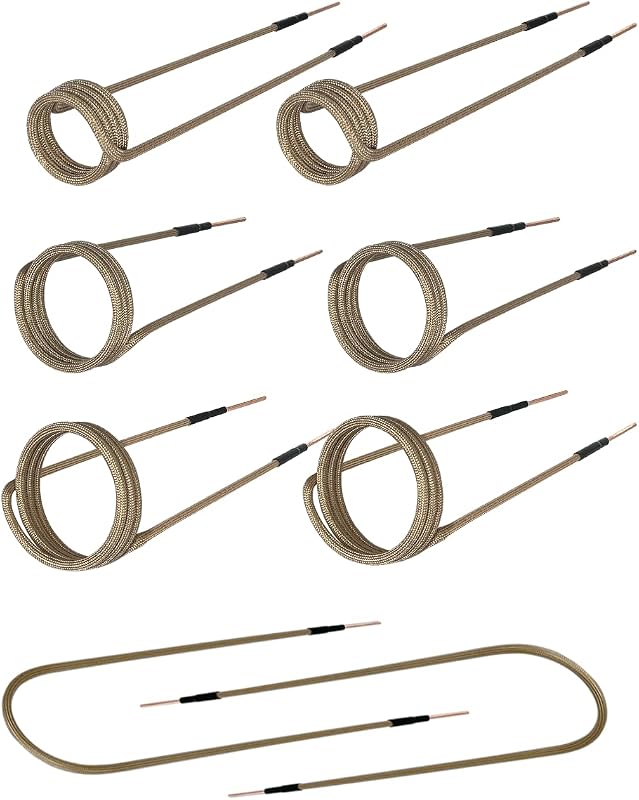 Bobina calentador inducción 6 estandar 2 flexibles