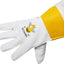 Guantes apicultura piel cabra 3 capas puño elástico unisex