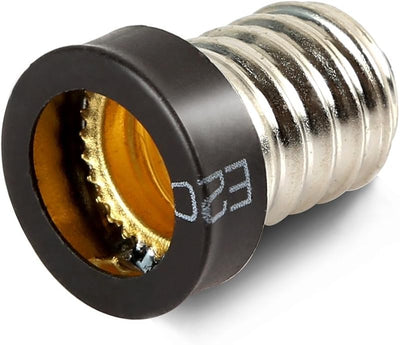 Convertidor E14 a E12 para bombillas