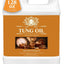 Aceite tung puro grado alimenticio 1gal para madera