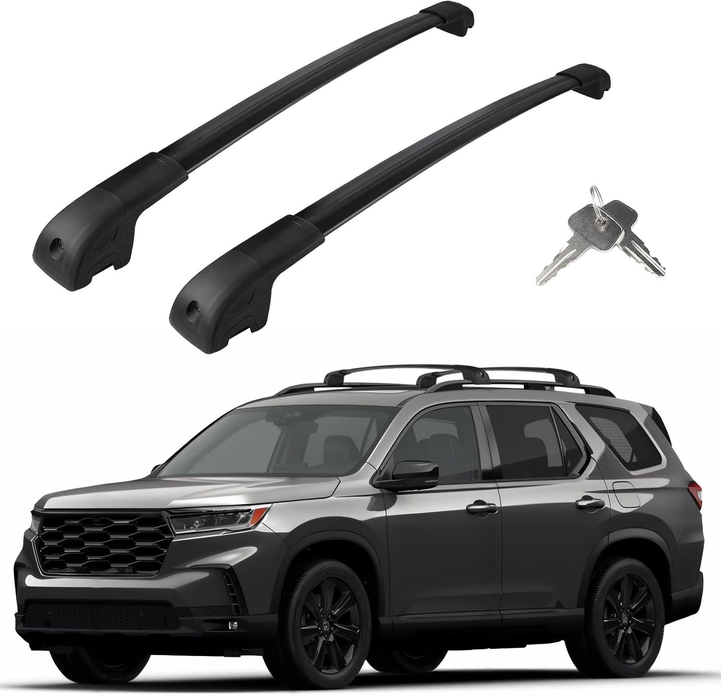 Barras portaequipajes Honda Pilot 23-26 aluminio antirrobo