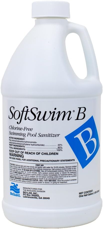 Desinfectante piscina sin cloro 1/2gal con biguanida
