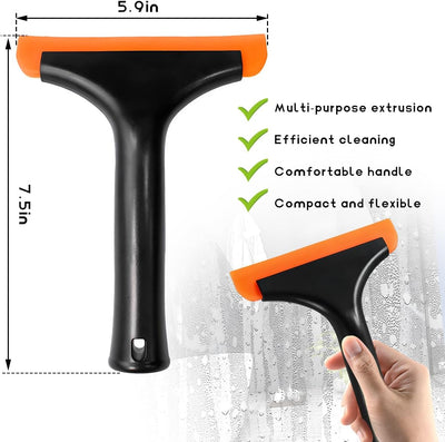 Escobilla silicona para ventanas auto 5.9pulg antideslizante
