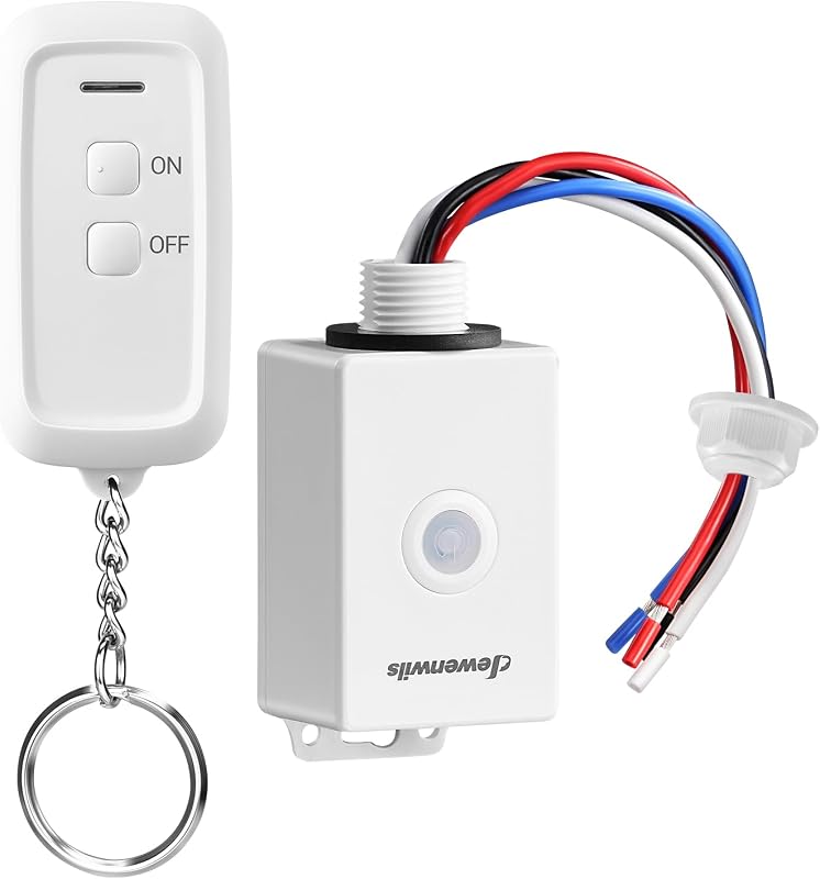 Kit interruptor luz inalámbrico interior exterior 15a/1800w