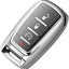 Funda llavero Dodge Ram 1500 TPU suave 4/5/6 botones plateado