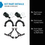 Set 6 rótulas control delantero Acura TL 09-14