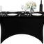 6 Pzas Mantel Elastano Universal 4ft Negro