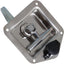 Cerradura puerta remolque T acero inox 2 Uds
