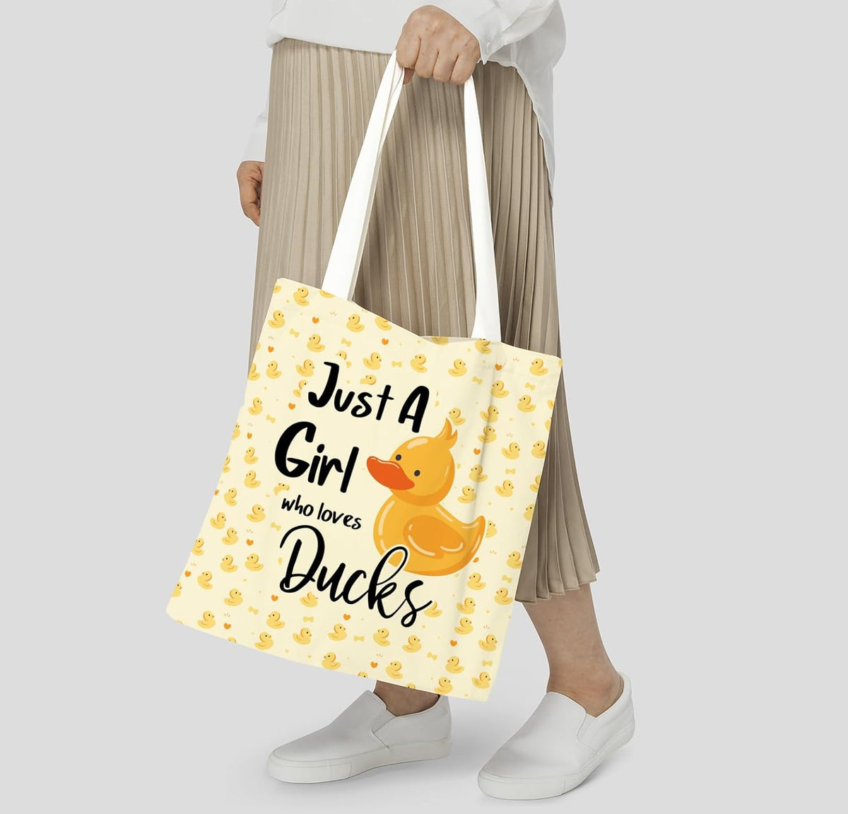 Bolsa tote canvas para mujer amante de perros reutilizable