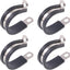 20 Abrazaderas Aislantes Acolchadas Acero Inox 1.260in