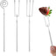 3 herramientas inmersión chocolate cuchara ranurada tenedor acero inox