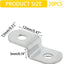 Clips compensados para marcos de fotos forma Z 20uds