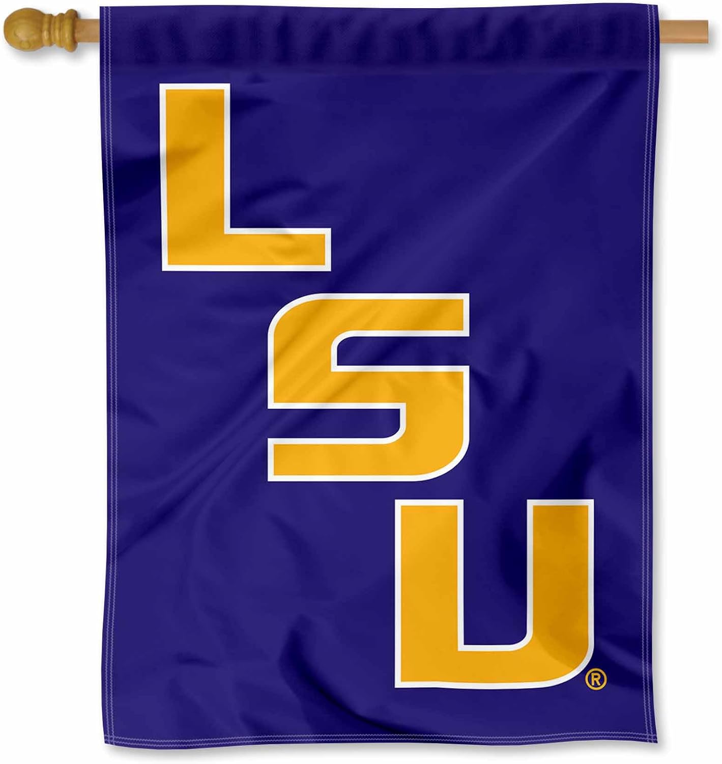 Bandera casa Tigres LSU