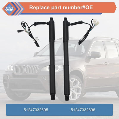 2 Pzas Amortiguadores Eléctricos Portón Trasero BMW X5 07-13