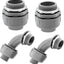 4 Conectores PVC 2" 90-180grados para hogar