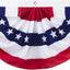 Banderas plisadas patrióticas 2x4ft exterior 4 de julio