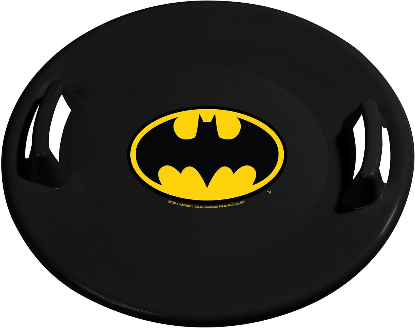 Trineo invierno plástico con asas Batman