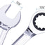 Llave trinquete 11/16 pulg 72 dientes CR-V espacios reducidos