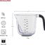 Taza medidora KitchenAid transparente mango negro