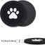 4 Posavasos Coche con Pata Perro Antideslizante 2.75pulg