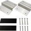 Kit rampa aluminio antiderrap 8pulg camión ATV