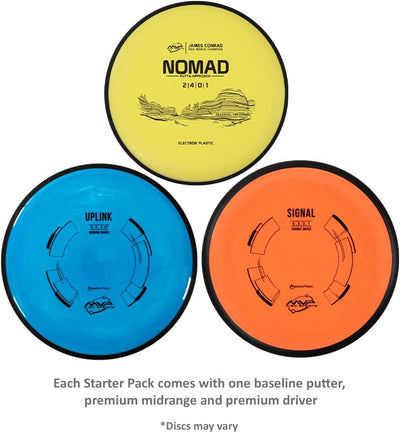 Set 3 discos golf premium colores variados