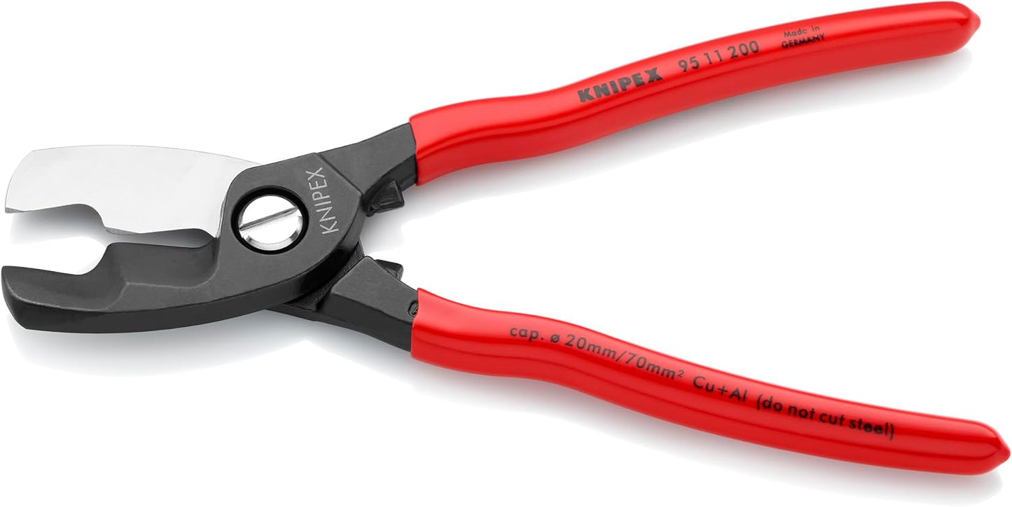 Tijeras cable doble filo 8pulg KNIPEX