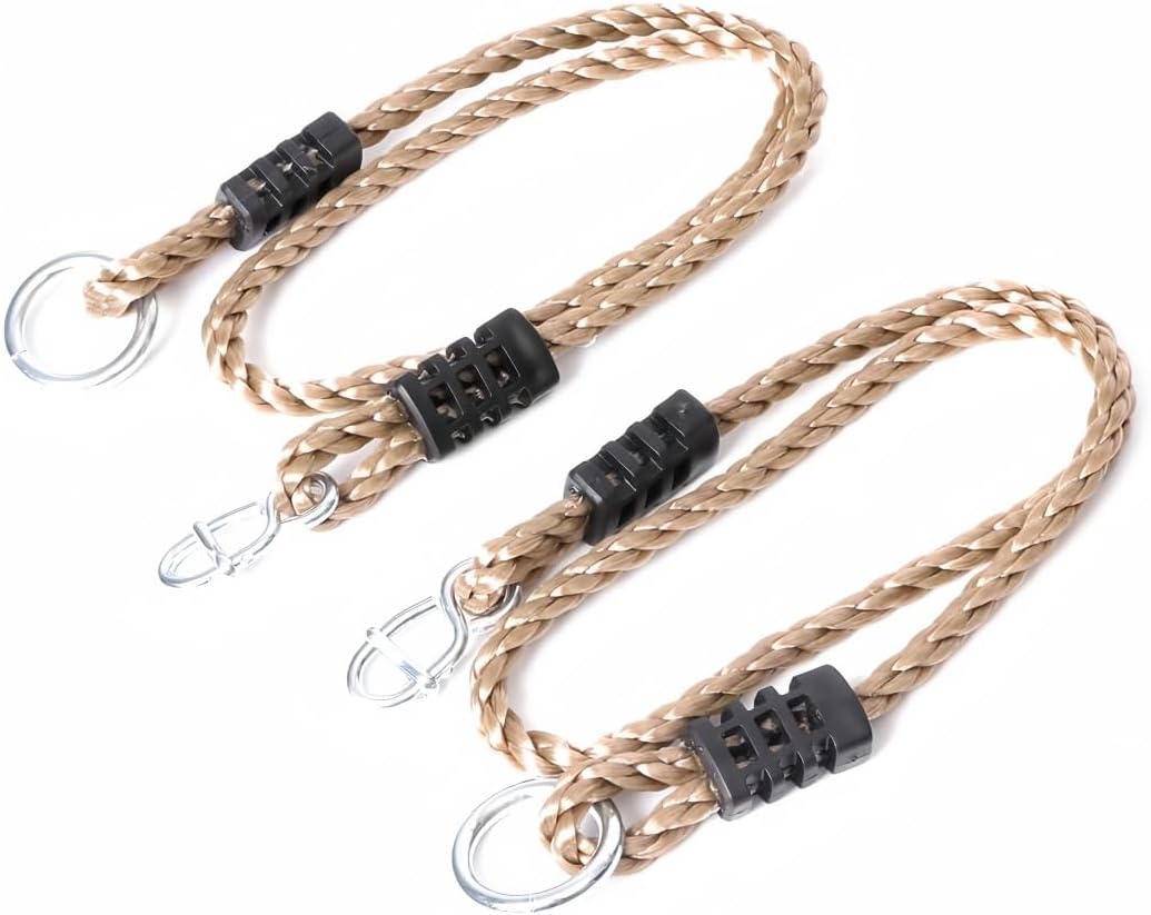 Set 2 cuerdas nailon para columpio ajustable 700lb