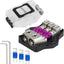 Bloque fusibles 3 vías 60A 100A para amplificador auto UTV