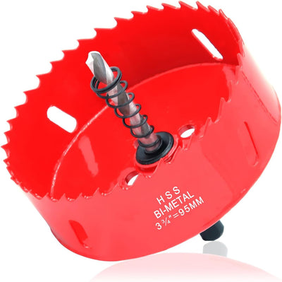 Sierra perforadora 3.74pulg bimetálico HSS para madera y yeso