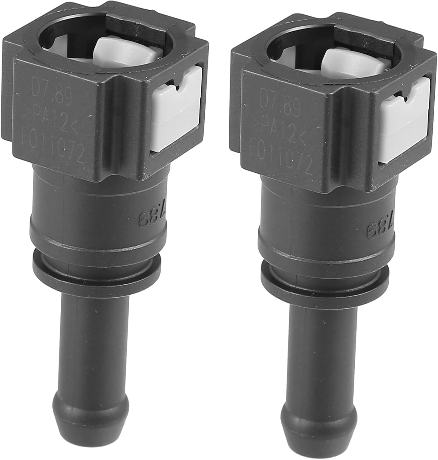 2 Pzas Conector Combustible 5/16 Con Barba