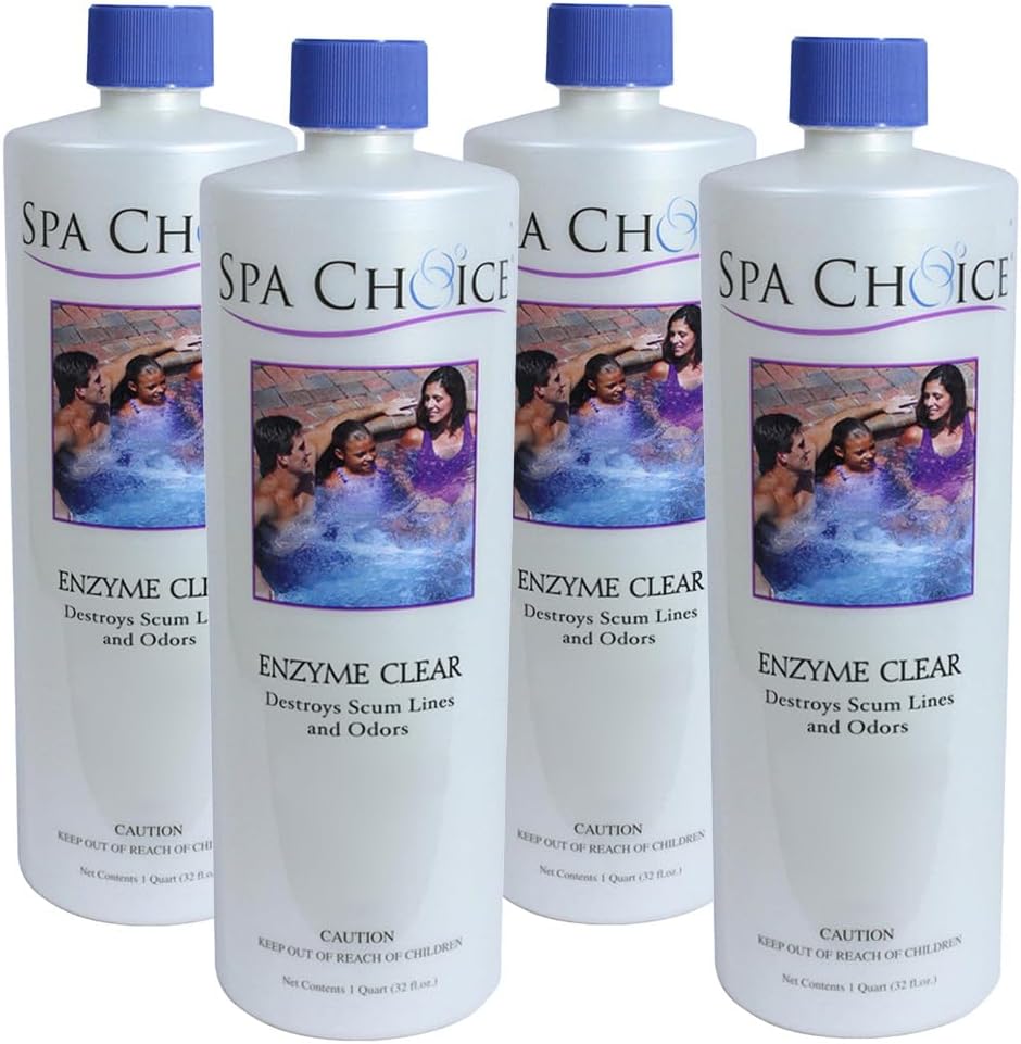 Pack 4 Jacuzzis Hidromasaje 1qt Transparente Fabricado