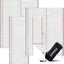 Pack zipsheet reutiliz. 12pies 25x12pies blanco