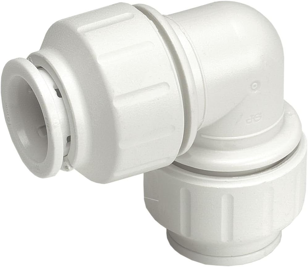 Codo unión CTS 1pulg color blanco