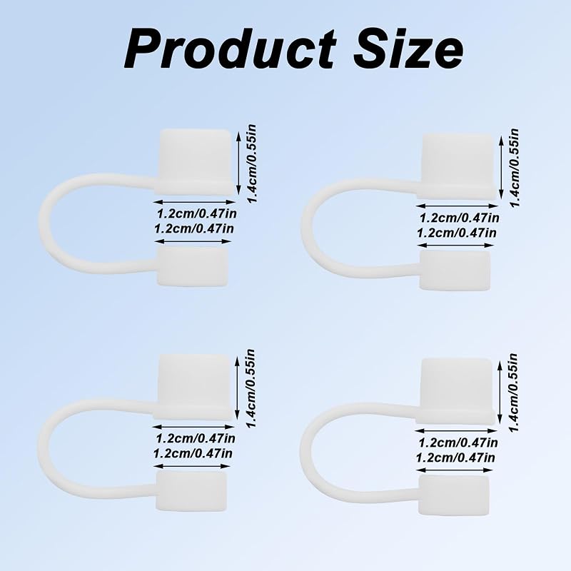 4 fundas silicona popote compatibles Brumate Era 30-40oz sin BPA