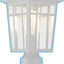 Soporte poste luz 3" base muelle negro mate 5.5"