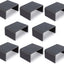 Bolsillo acero estacas remolque 2x4 8 Uds