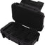 Caja herramientas impermeable ABS doble compartimento negro