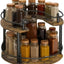 Organiz. giratorio madera 2 niveles cocina baño