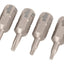 Juego 6 puntas Torx T5-T10 x25mm