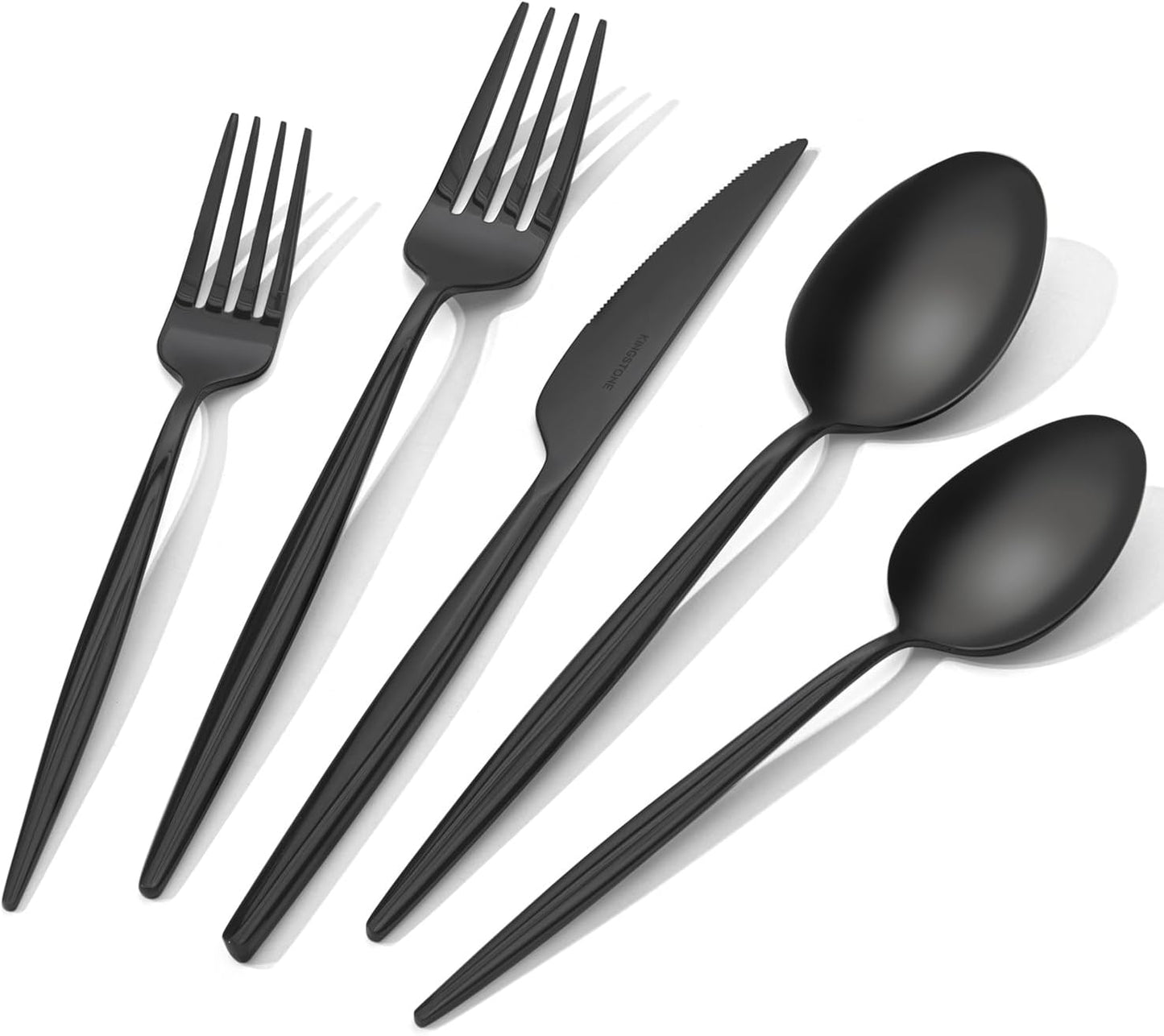 Set 40 Pzas Cubiertos Acero Inox 18/10 para Hogar Cocina