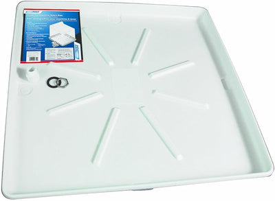 Bandeja drenaje lavadora PVC 32x30" color blanco