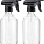 Botella spray plástico 16.9oz recargable para limpieza y cabello