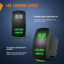 Barra luz LED 12V 24V con interruptor 20A 10A para coche