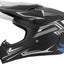 Casco motocross niños cara completa set 4 pzas
