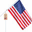 Mástil bandera portátil para camping playa 3x5" PVC