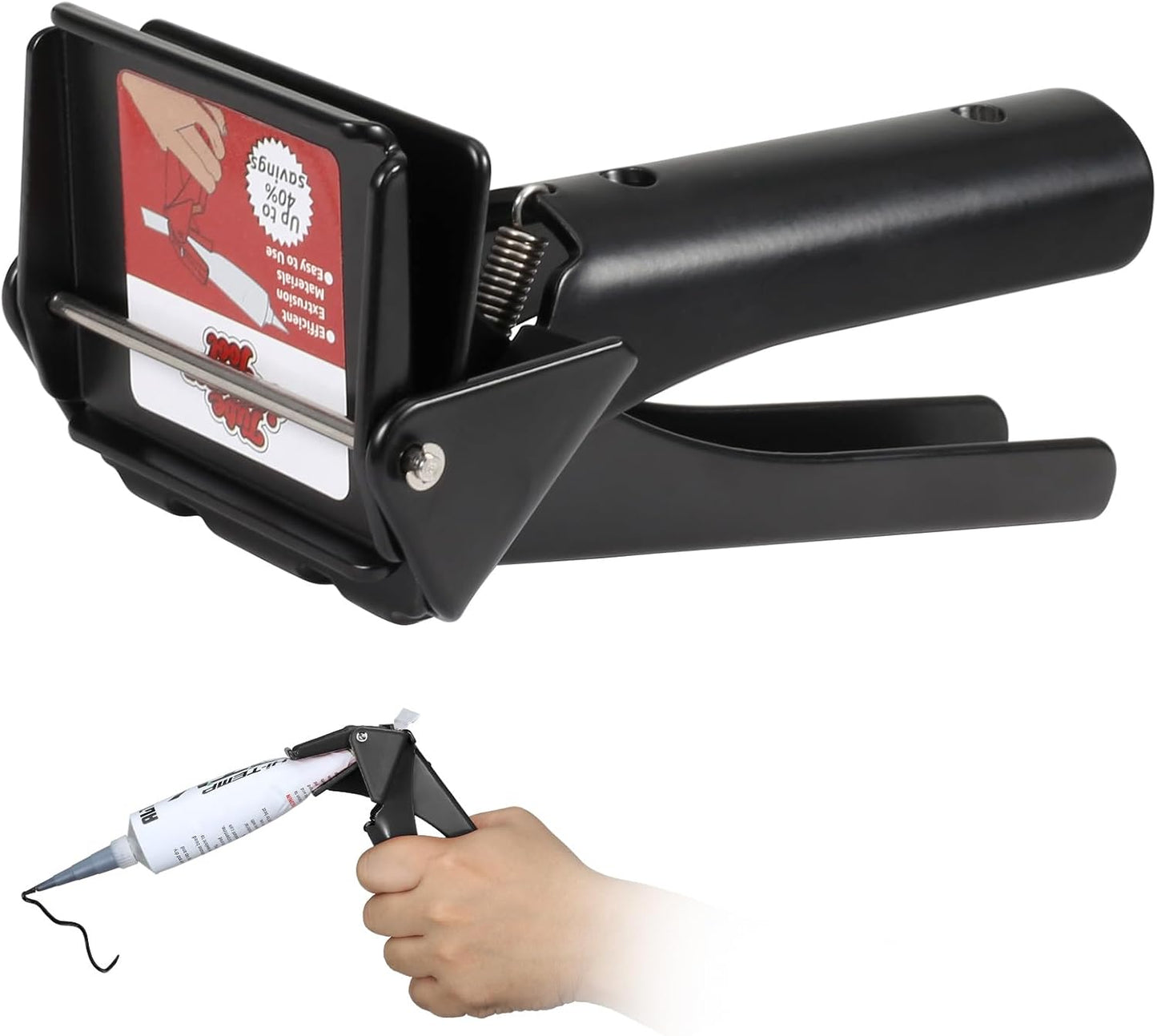 Dispensador silicona RTV eficiente para tubos