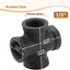 Conectores roscados hierro fundido 1/2pulg 4 vías pack 4