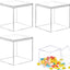 3 Cajas Acrílicas para Cubos 3.3x3.3" con Tapa