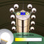 6 Bombillas LED A15 6W 120V Base E26 Luz Blanca Día
